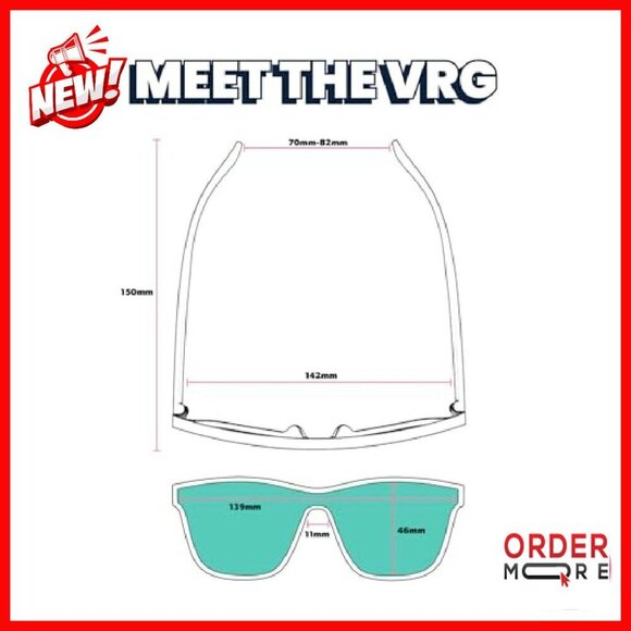 Polarized Running Sunglasses Medium Fit No Slip No Bounce UV400 main image 7